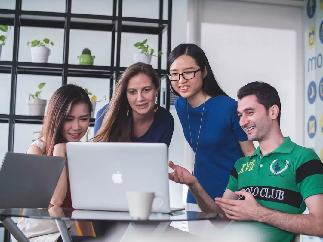 Digital marketing and business strategy team