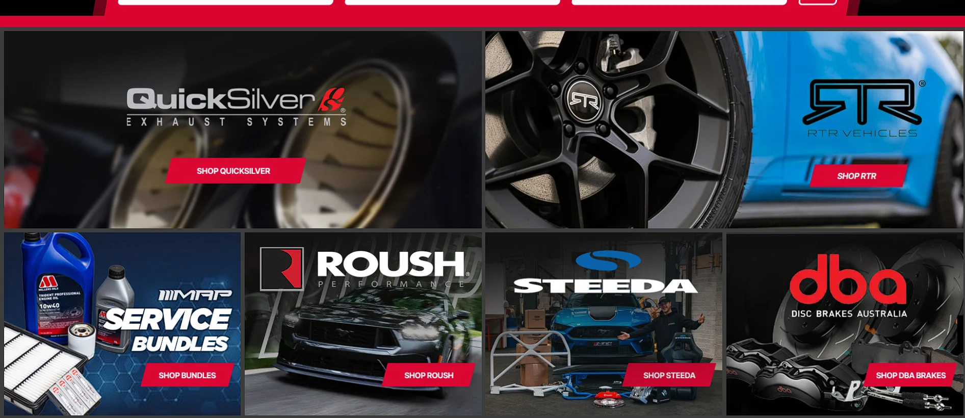 Motorsport and Performance SEO portfolio project